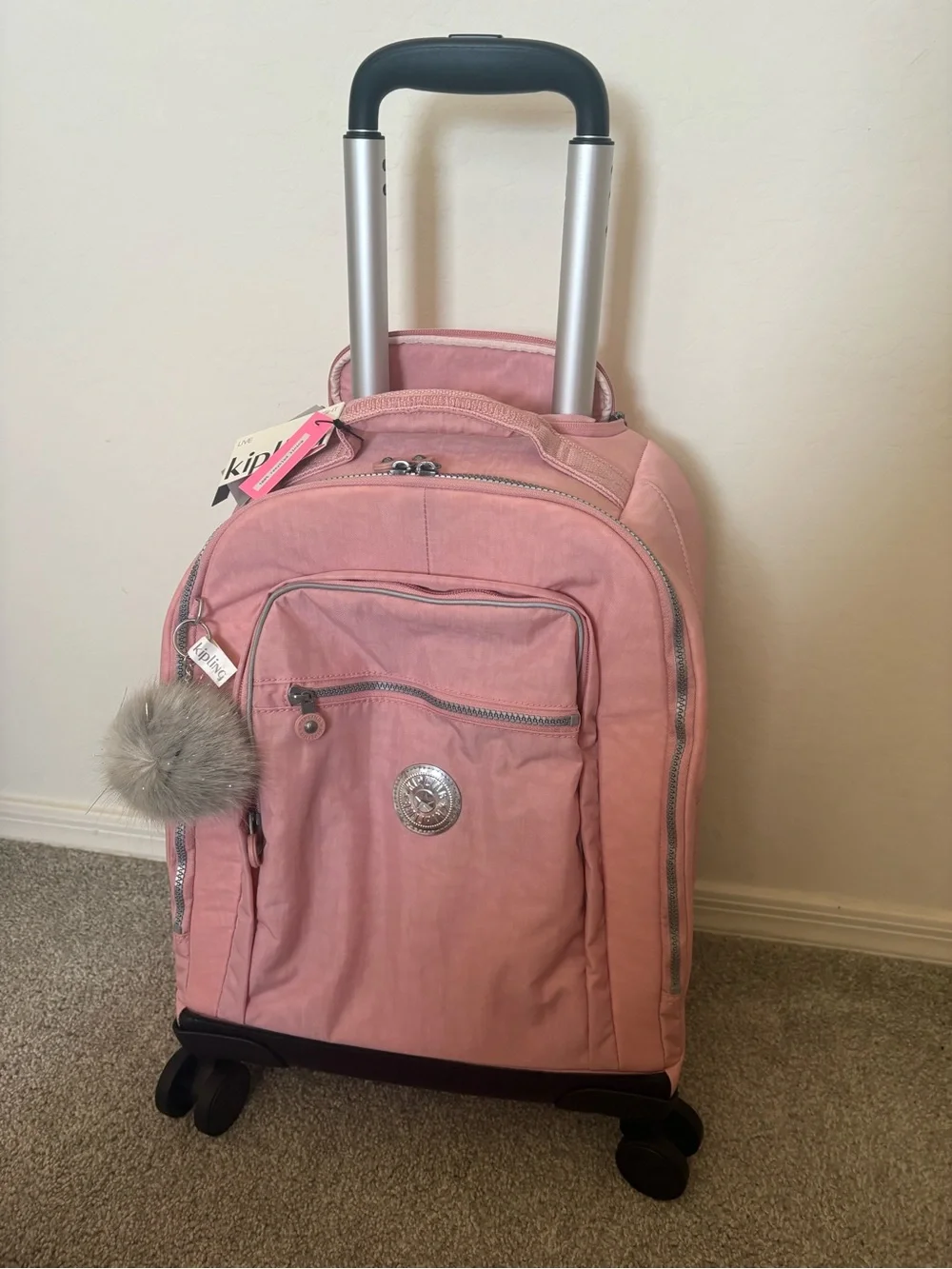 🩷 NEW Kipling Rolling Backpack 🩷 - Picture 2 of 13